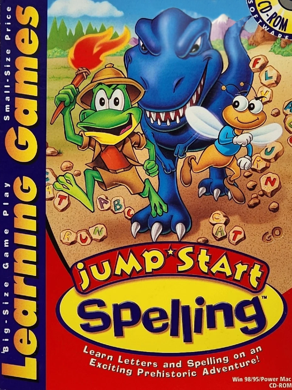 Game cover: JumpStart Spelling