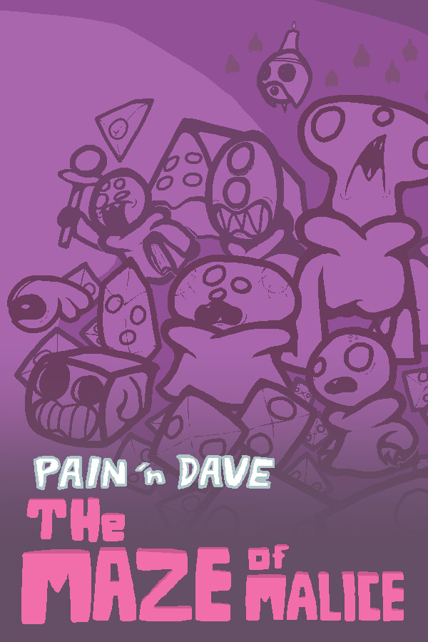 Game cover: Pain 'n Dave: The Maze of Malice