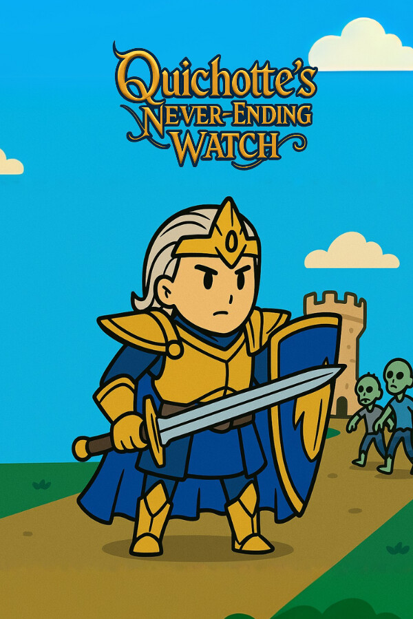 Game cover: Quichotte’s Never-Ending Watch: A Lofi Companion