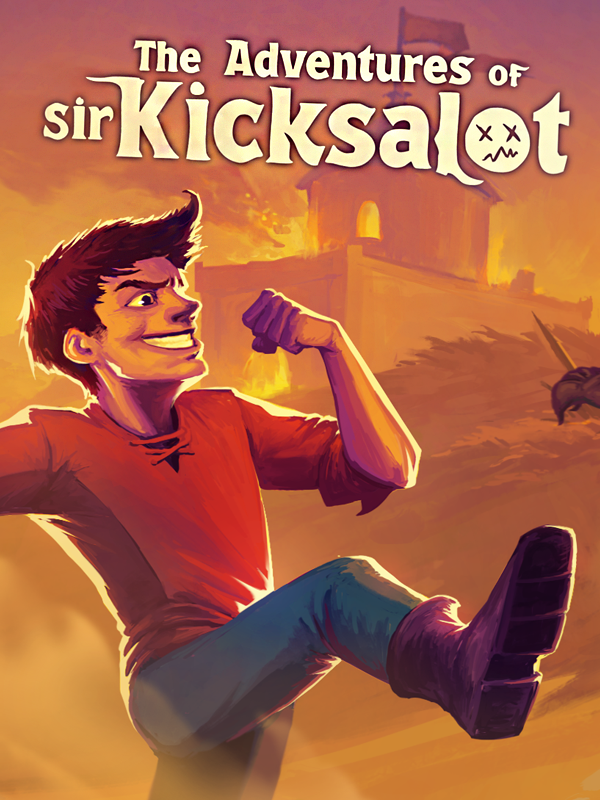 Game cover: The Adventures of Sir Kicksalot