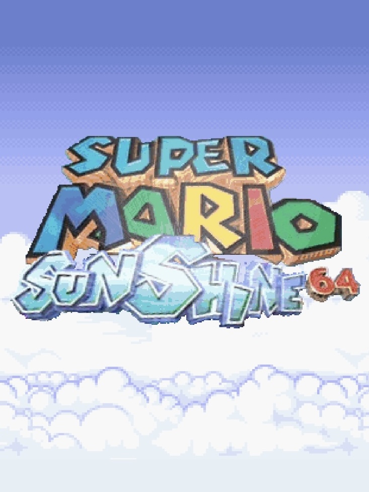 Game cover: Super Mario Sunshine 64