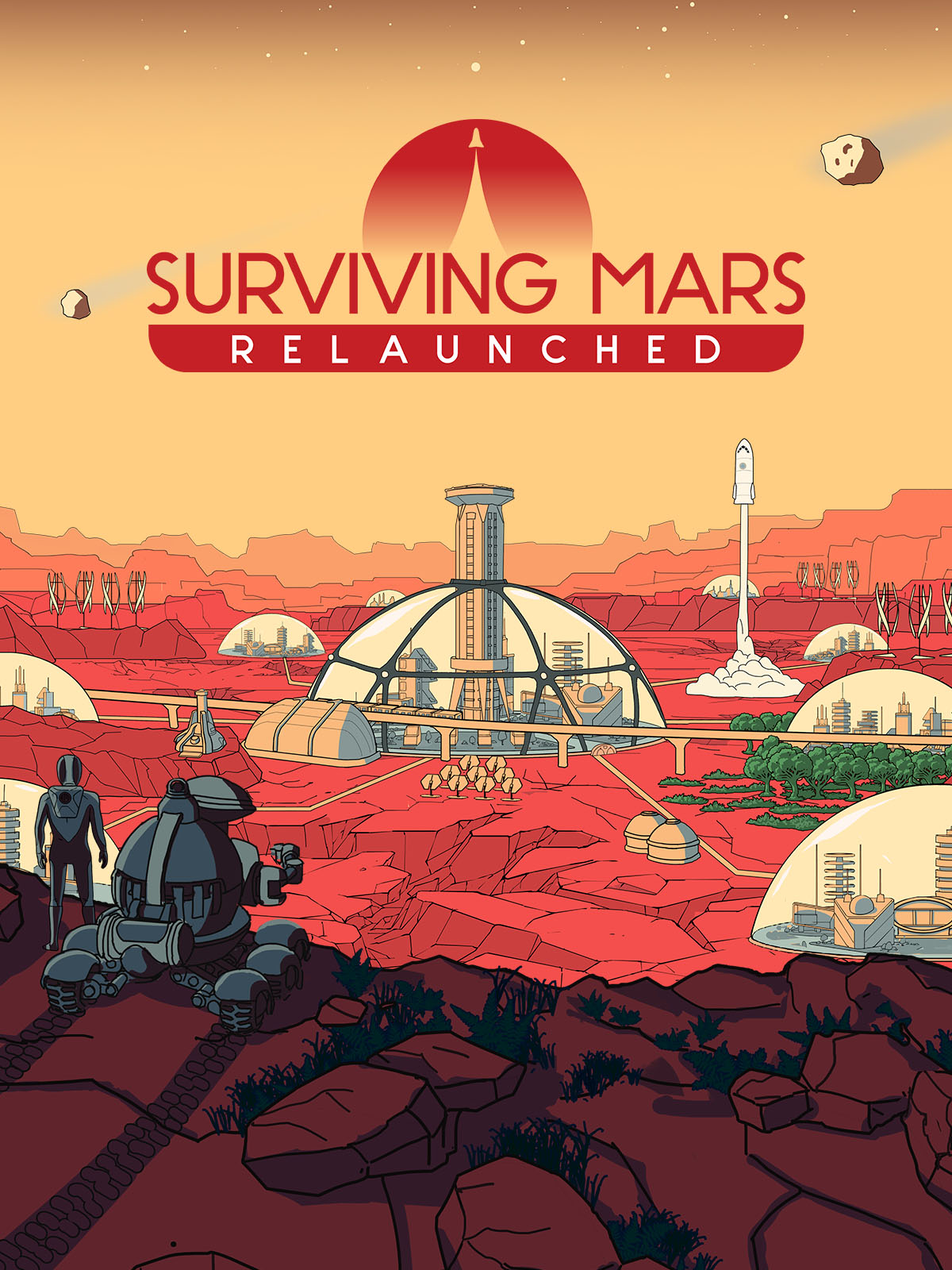 Game cover Surviving Mars: Relaunched