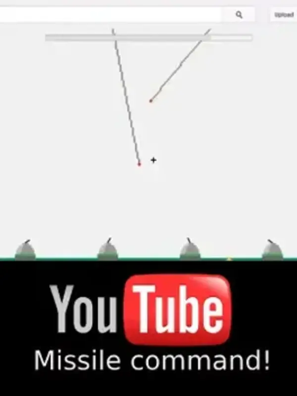 Game cover: YouTube: Missile Command