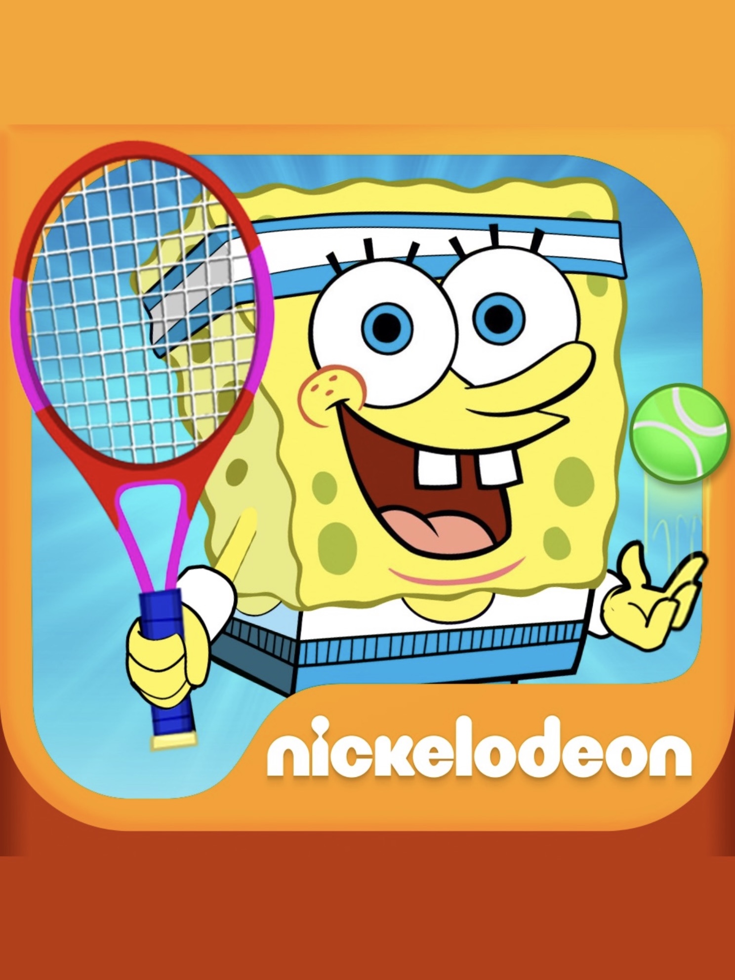 Game cover: Nickelodeon All-Stars Tennis