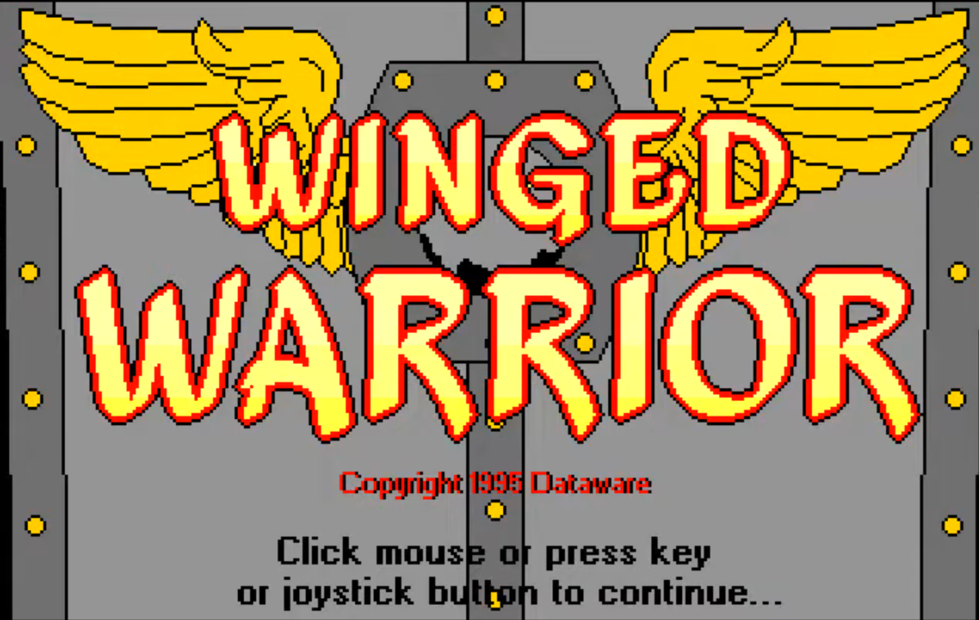 Game cover: Winged Warrior
