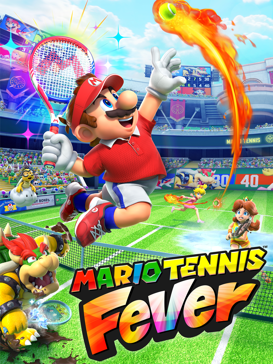 Game cover: Mario Tennis Fever
