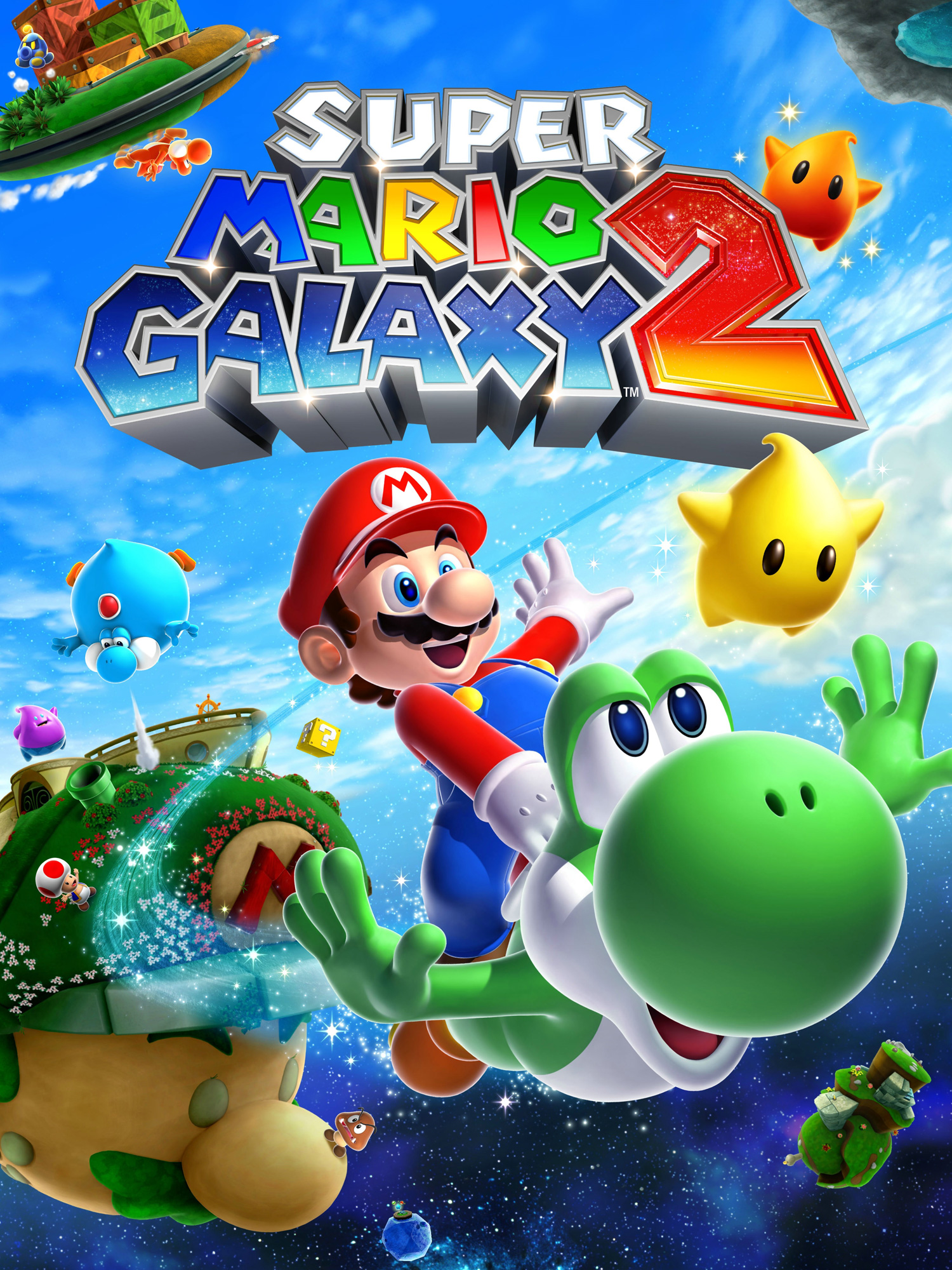 Game cover: Super Mario Galaxy 2