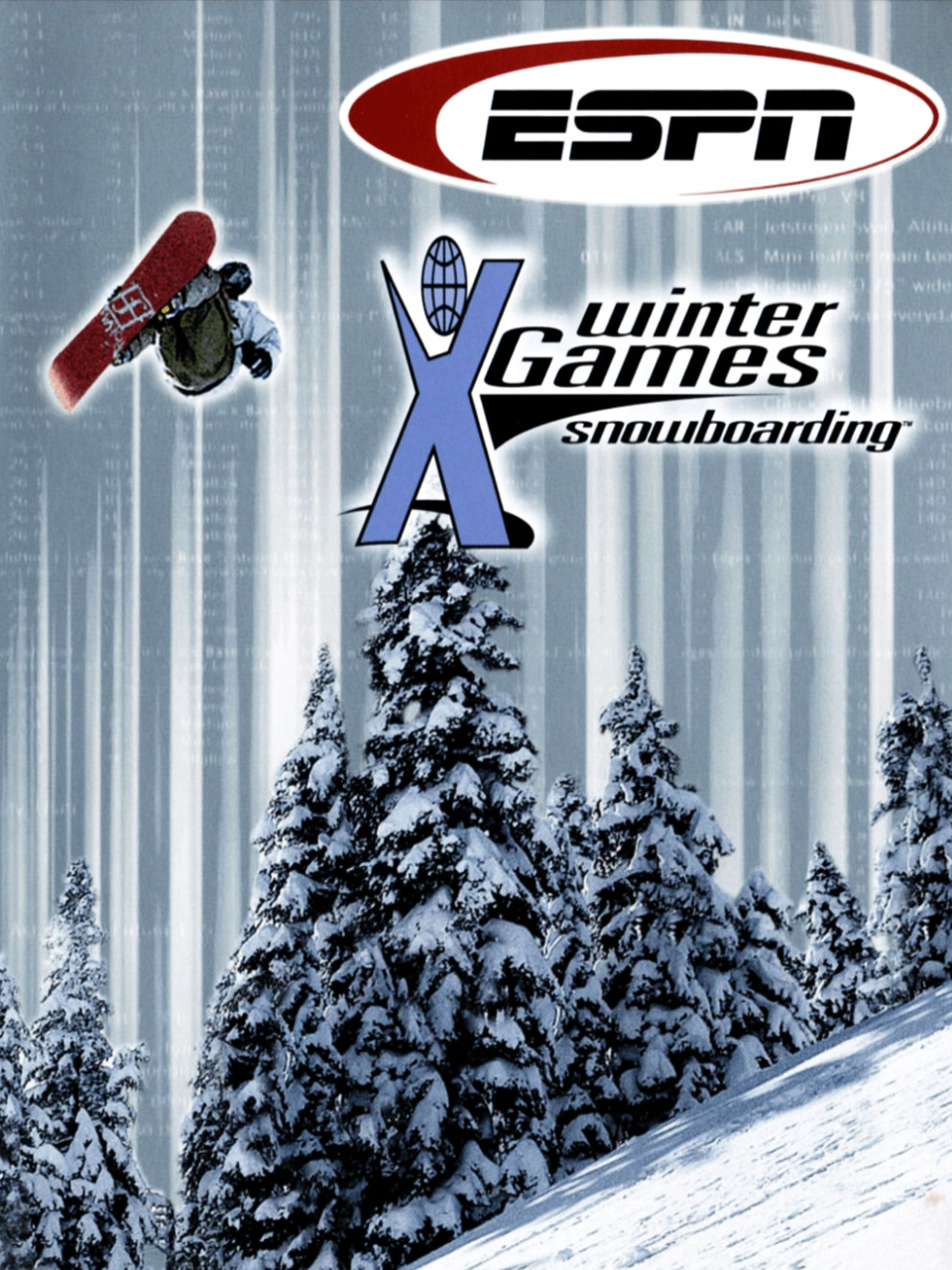 Game cover: ESPN Winter X Games Snowboarding