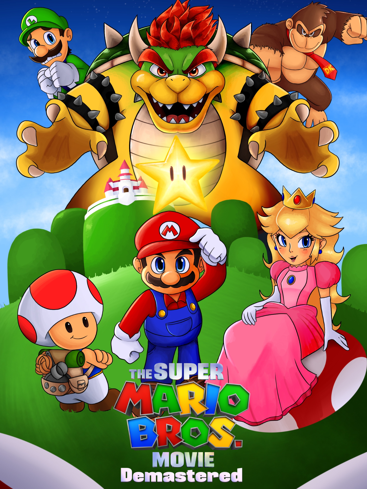 Game cover The Super Mario Bros. Movie Demastered