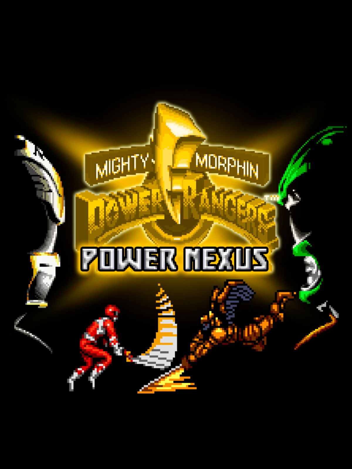 Game cover: Mighty Morphin Power Rangers: Power Nexus