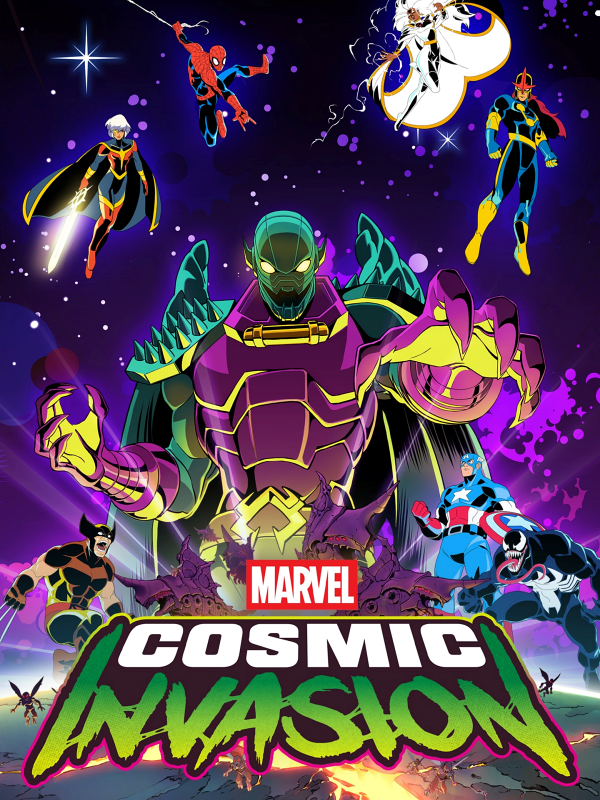 Game cover Marvel Cosmic Invasion