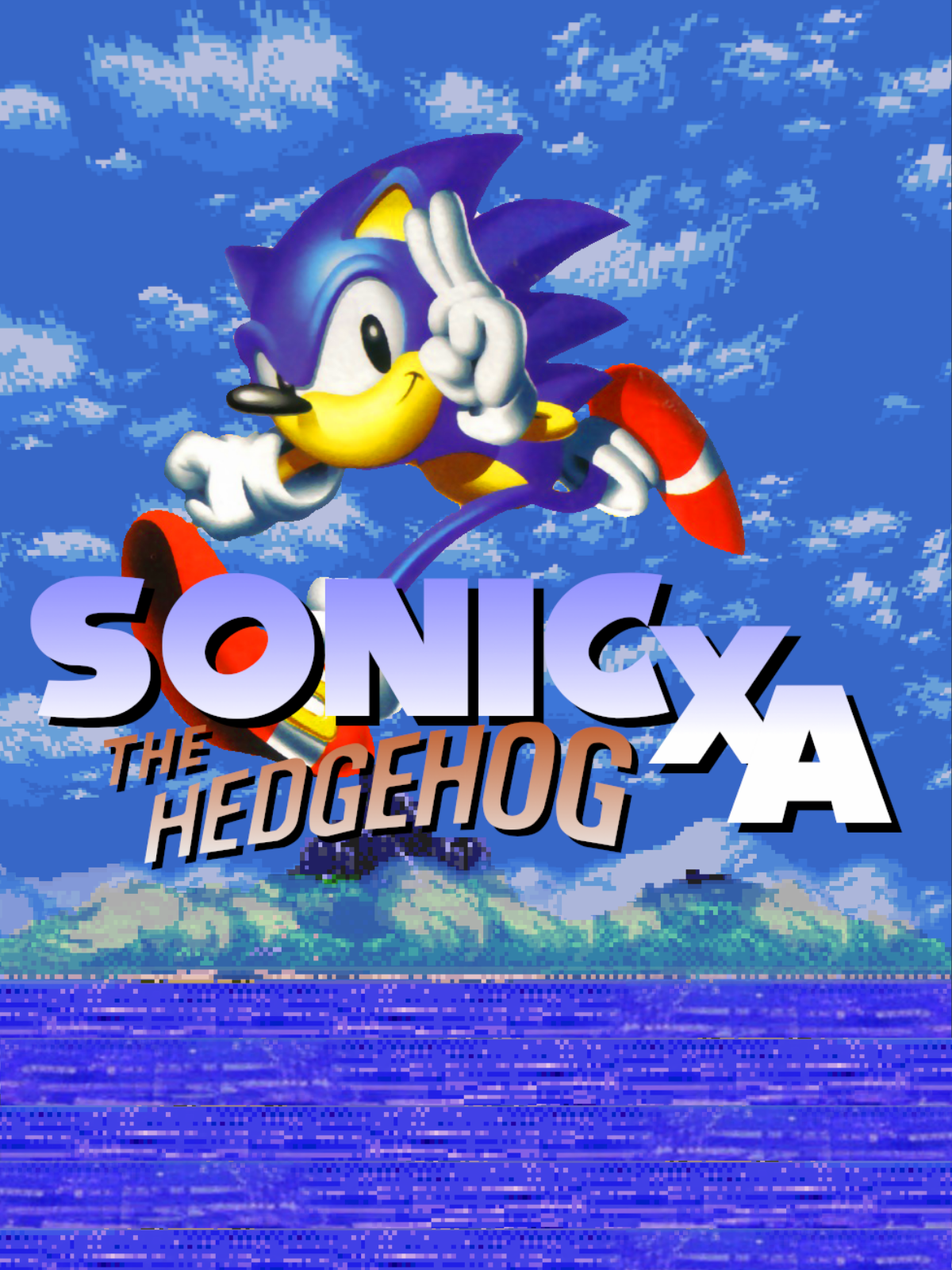 Game cover: Sonic the Hedgehog XA