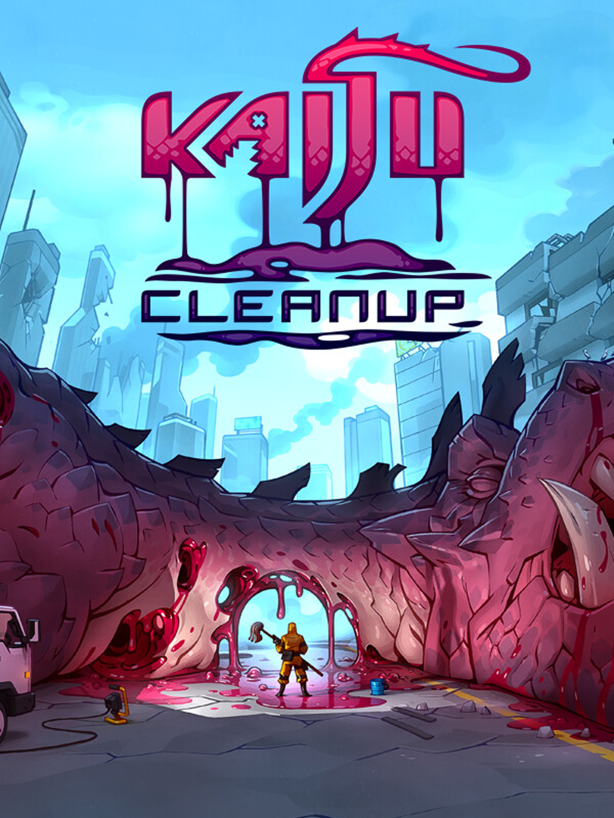 Game cover: Kaiju Cleanup