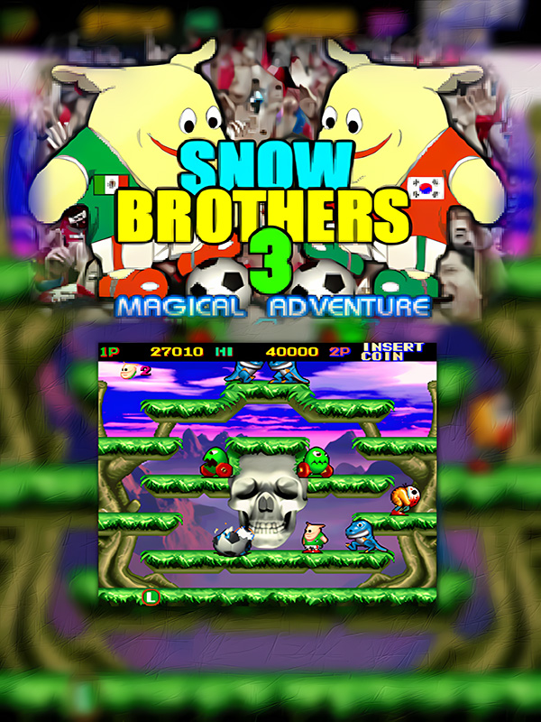 Game cover: Snow Brothers 3: Magical Adventure