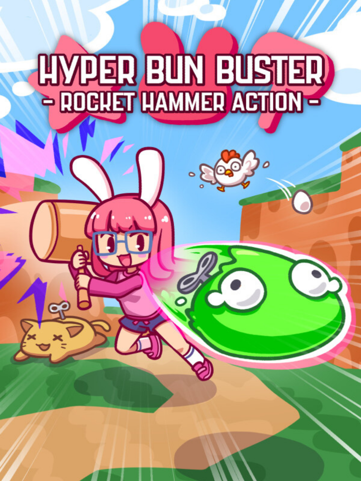 Hyper Bun Buster: Rocket Hammer Action