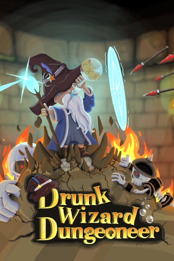 Game cover: DWD: Drunk Wizard Dungeoneer