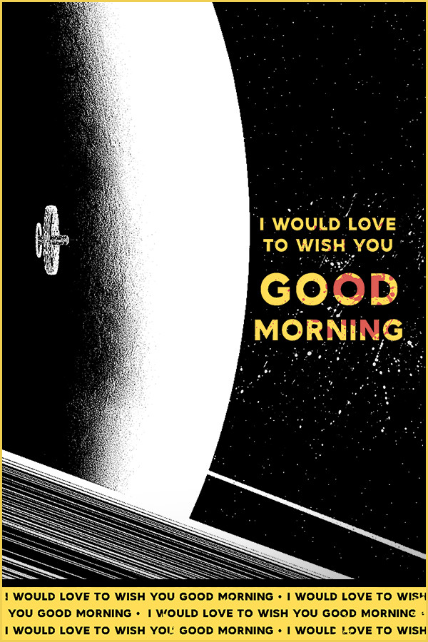 Game cover: I Would Love to Wish You Good Morning