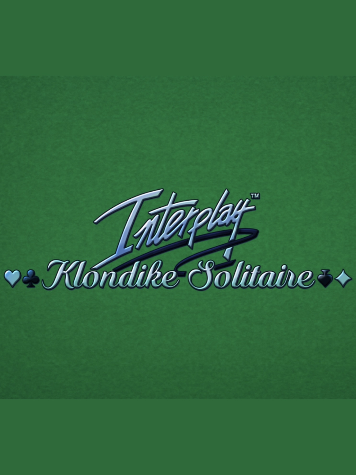 Game cover: Interplay Klondike Solitaire