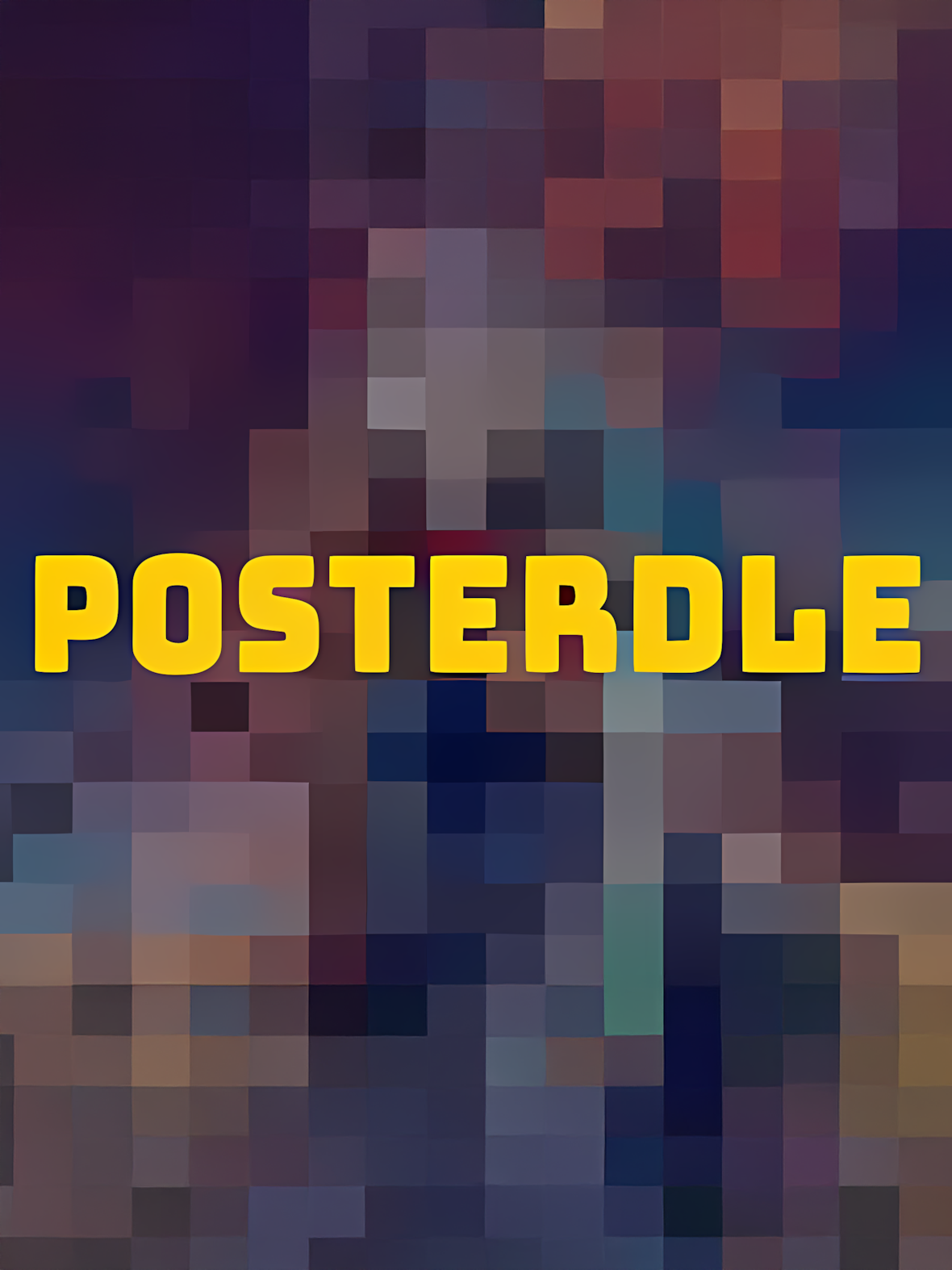 Game cover: Posterdle