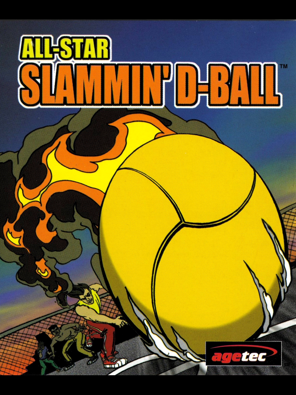 Game cover: All-Star Slammin' D-Ball