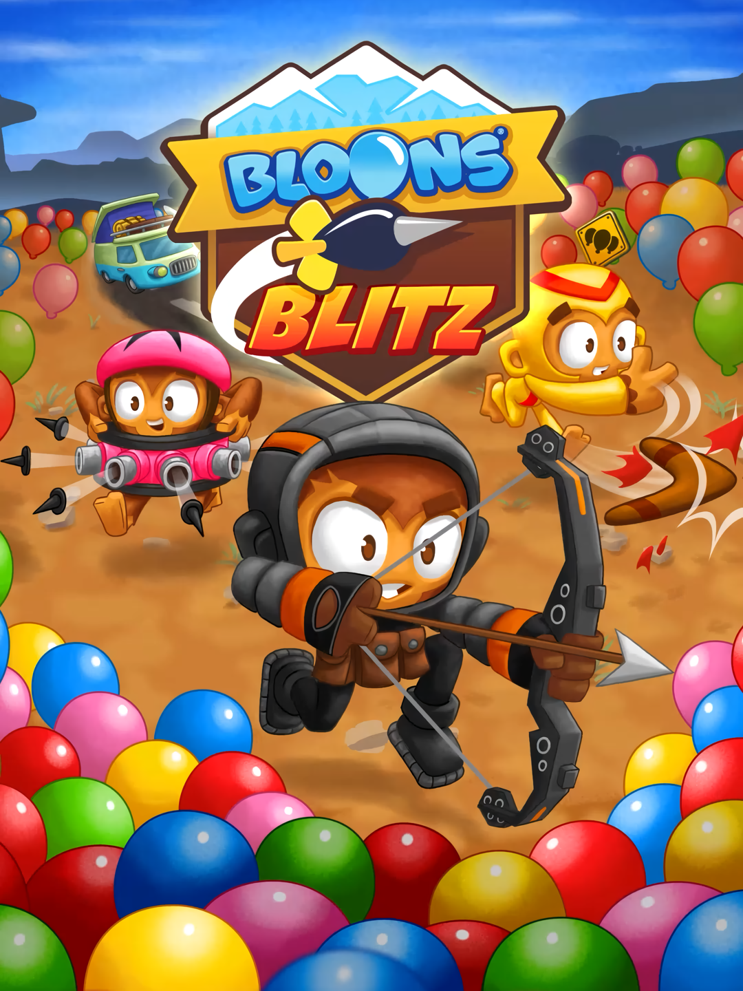 Game cover: Bloons Blitz