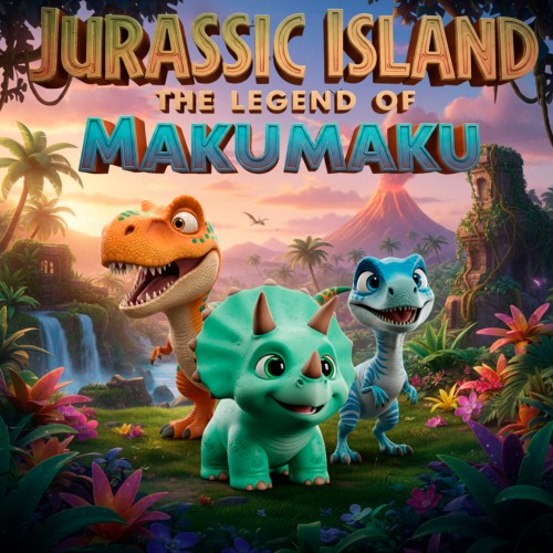 Game cover: Jurassic Island: The Legend of Makumaku