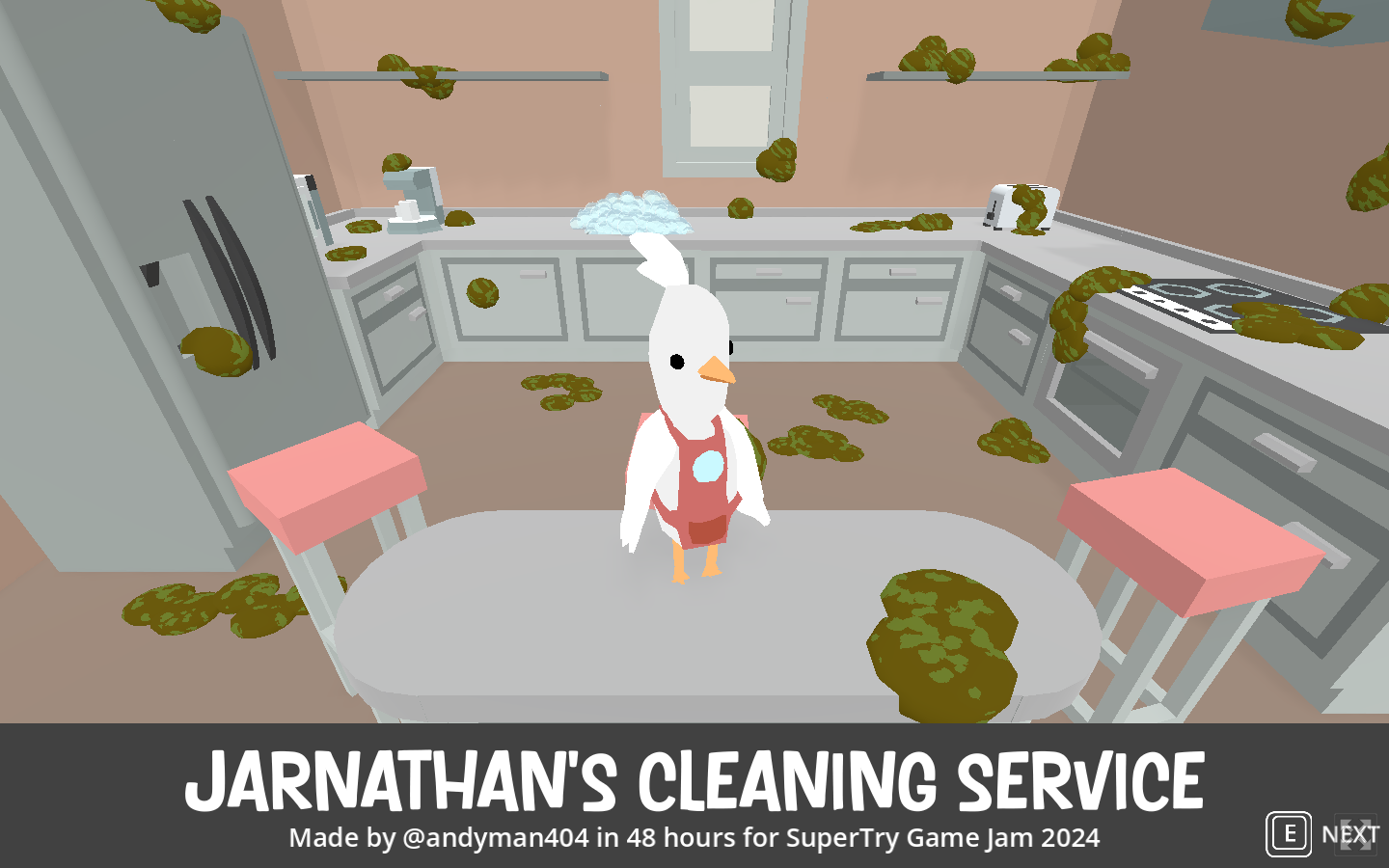 Game cover: Jarnathan's Cleaning Service