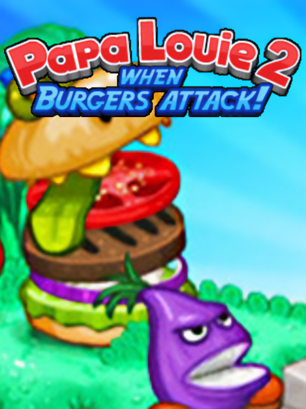 Game cover: Papa Louie 2: When Burgers Attack!