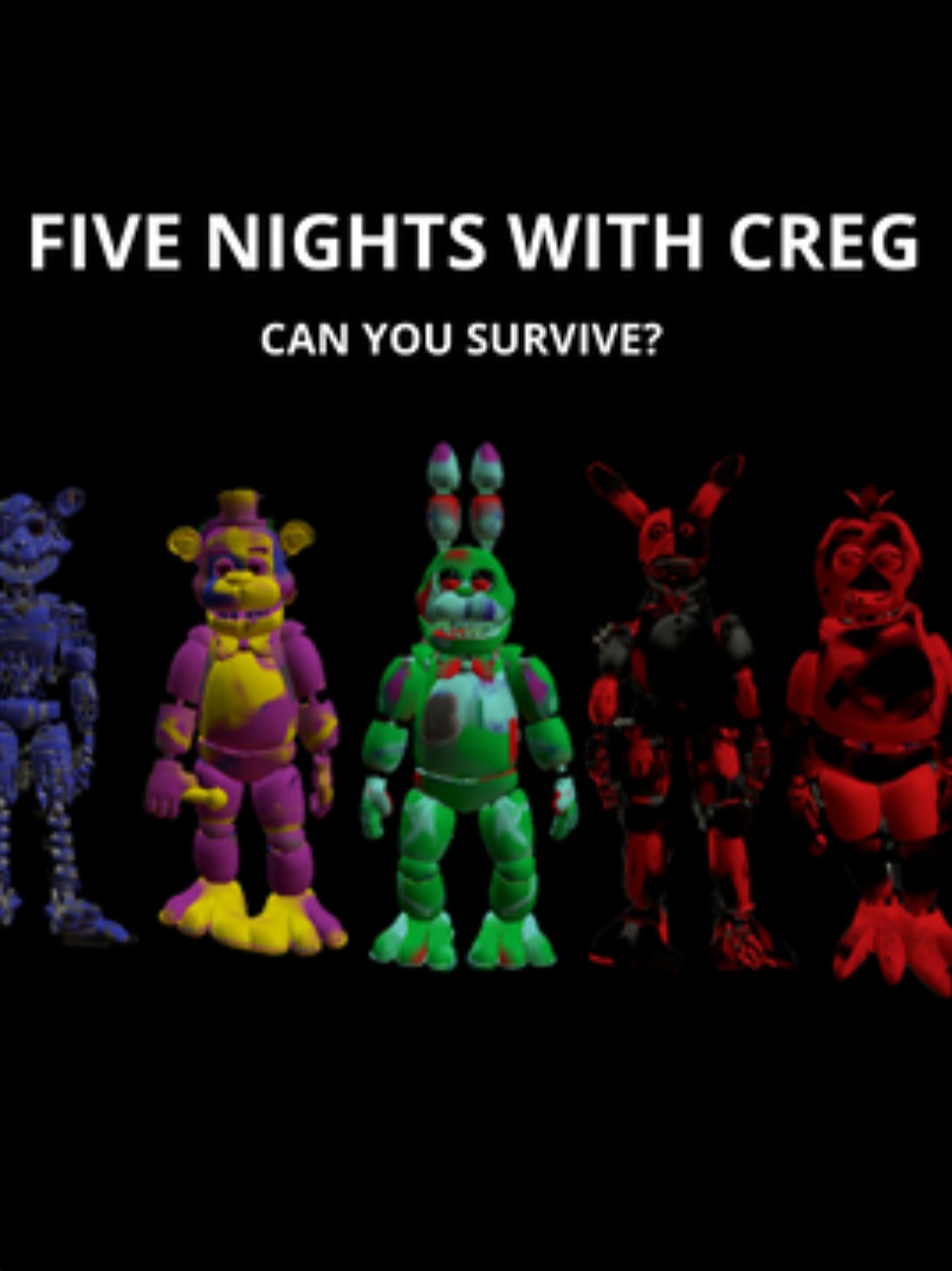 Game cover: Five Nights with Creg
