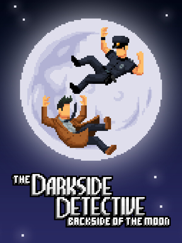 Game cover: The Darkside Detective: Backside of the Moon