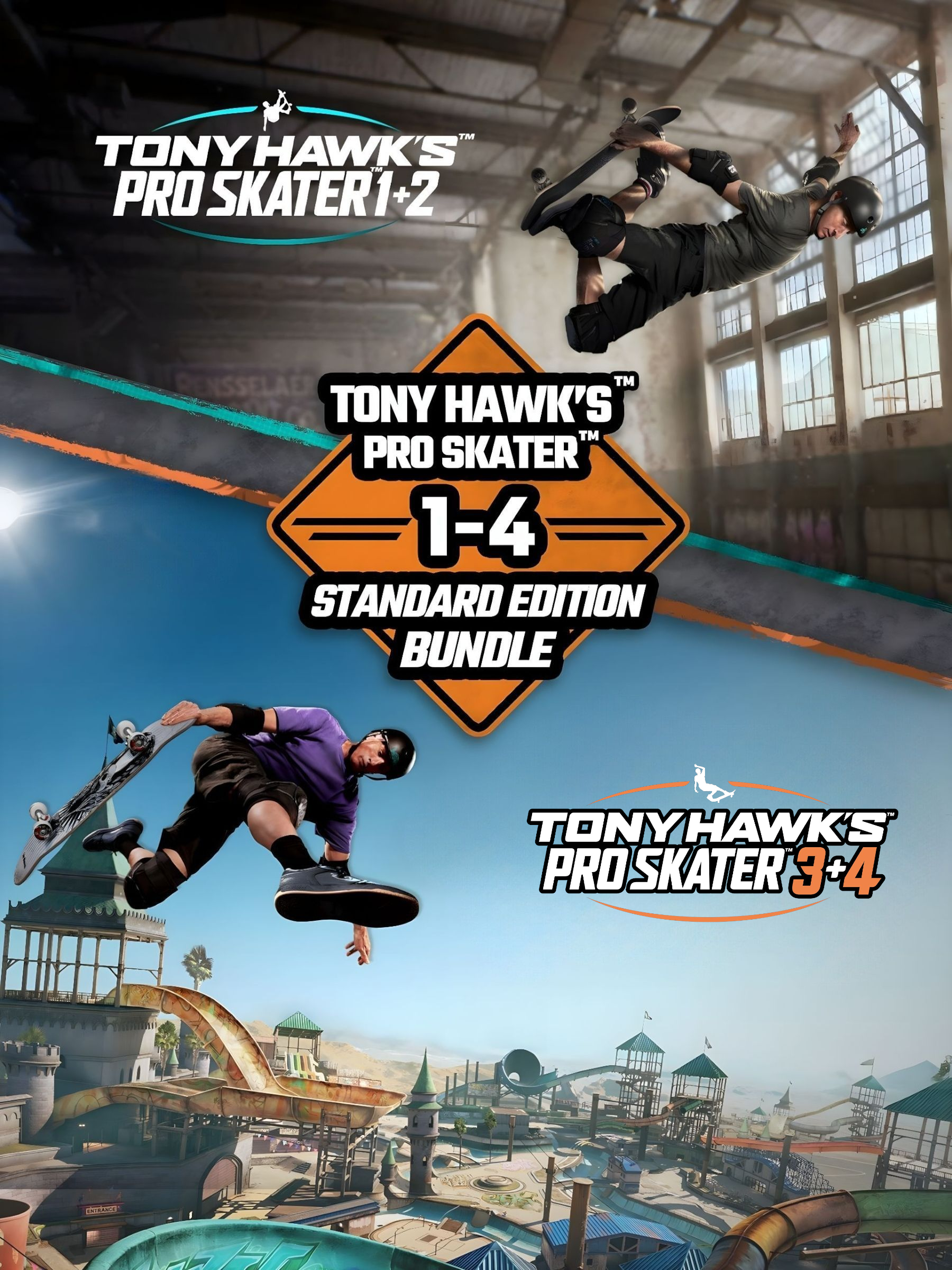 Tony Hawk's Pro Skater 1-4 Standard Edition Bundle (2025) | IGDB.com