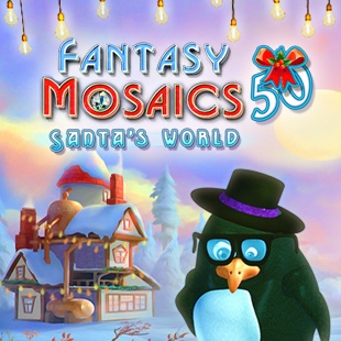 Game cover: Fantasy Mosaics 50: Santa's World