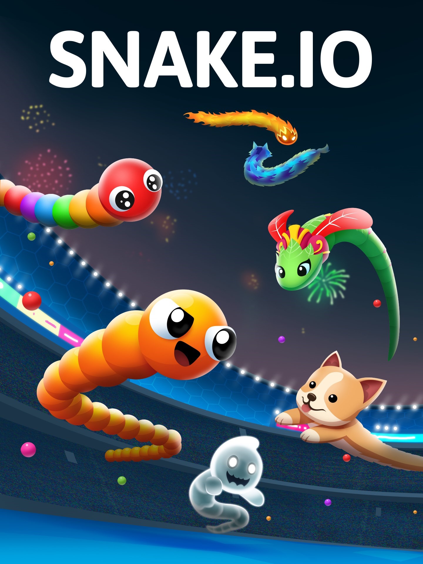 Game cover: Snake.io