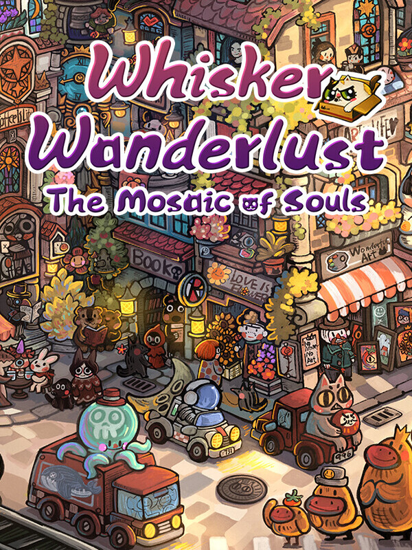 Game cover: Whisker Wanderlust: The Mosaic of Souls