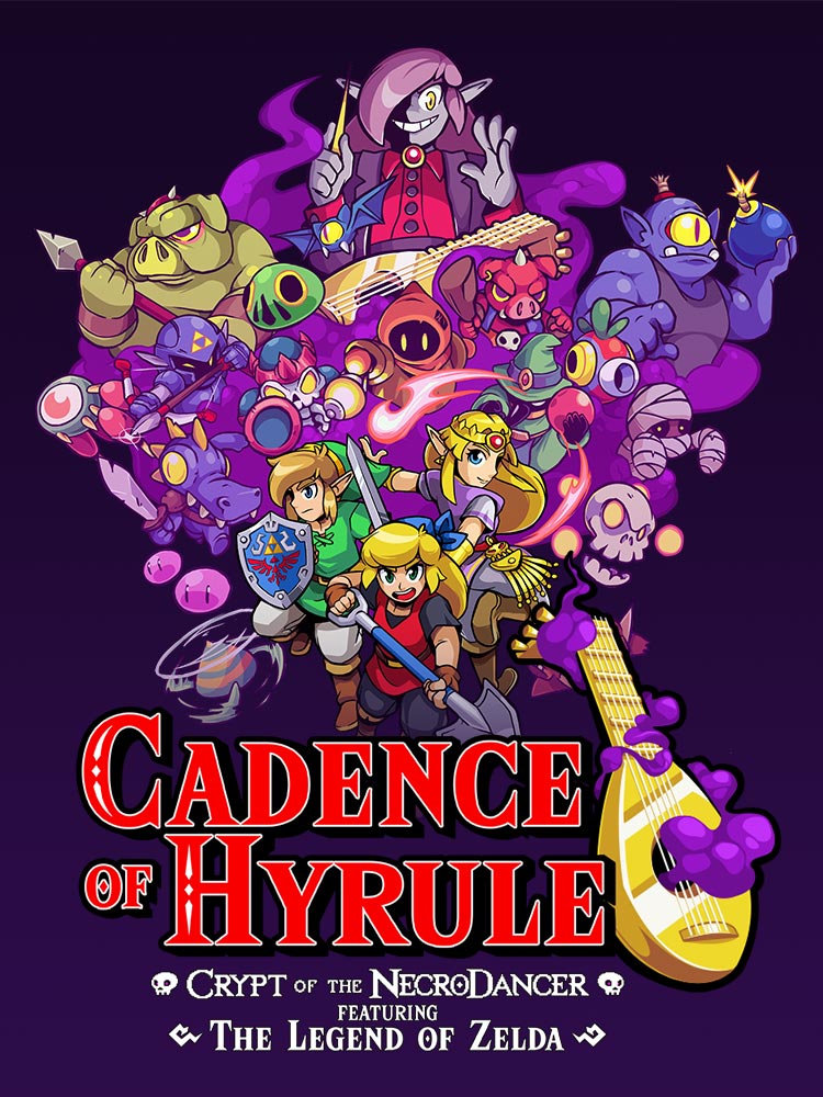Game cover: Cadence of Hyrule: Crypt of the NecroDancer Featuring the Legend of Zelda