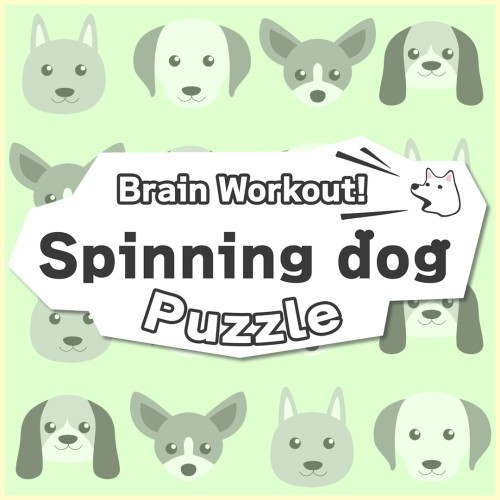 Game cover: Brain Workout! Spinning Dog Puzzle