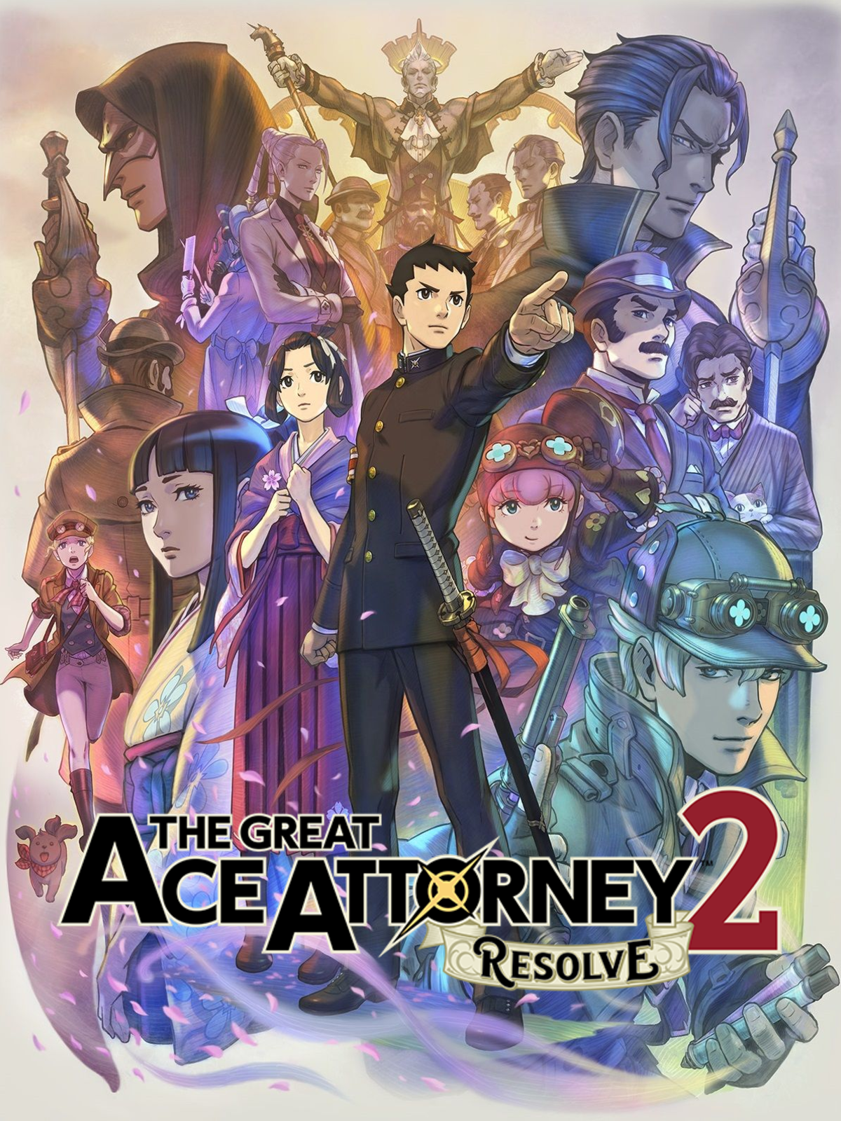 Game cover: The Great Ace Attorney 2: Resolve