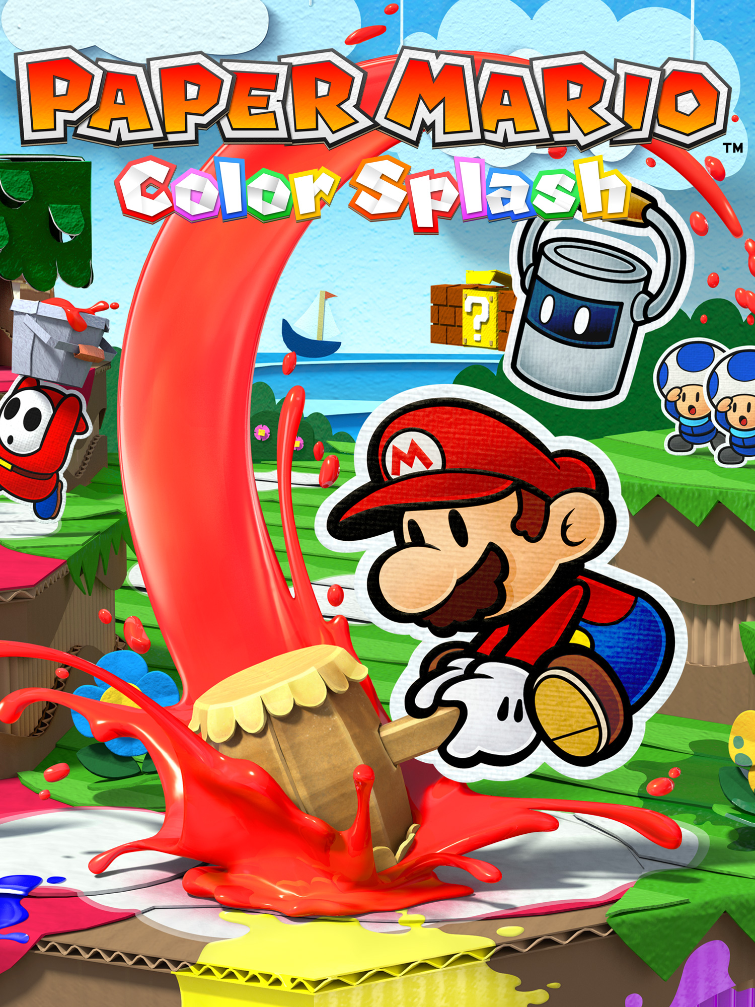 Game cover Paper Mario: Color Splash
