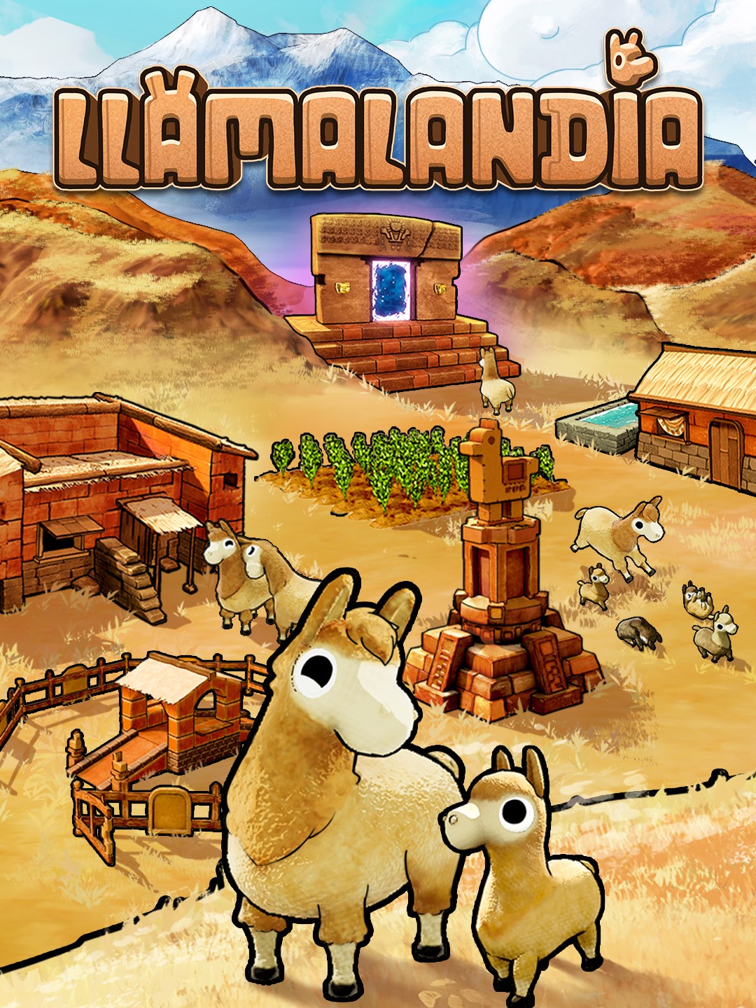 Game cover: Llamalandia