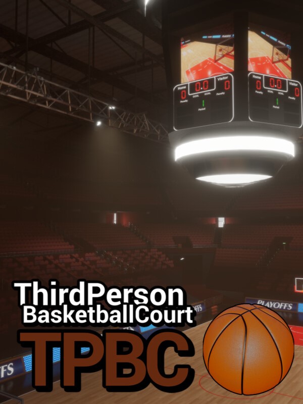 Third Person Basketball Court