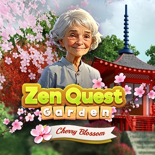 Game cover: Zen Quest Garden: Cherry Blossom