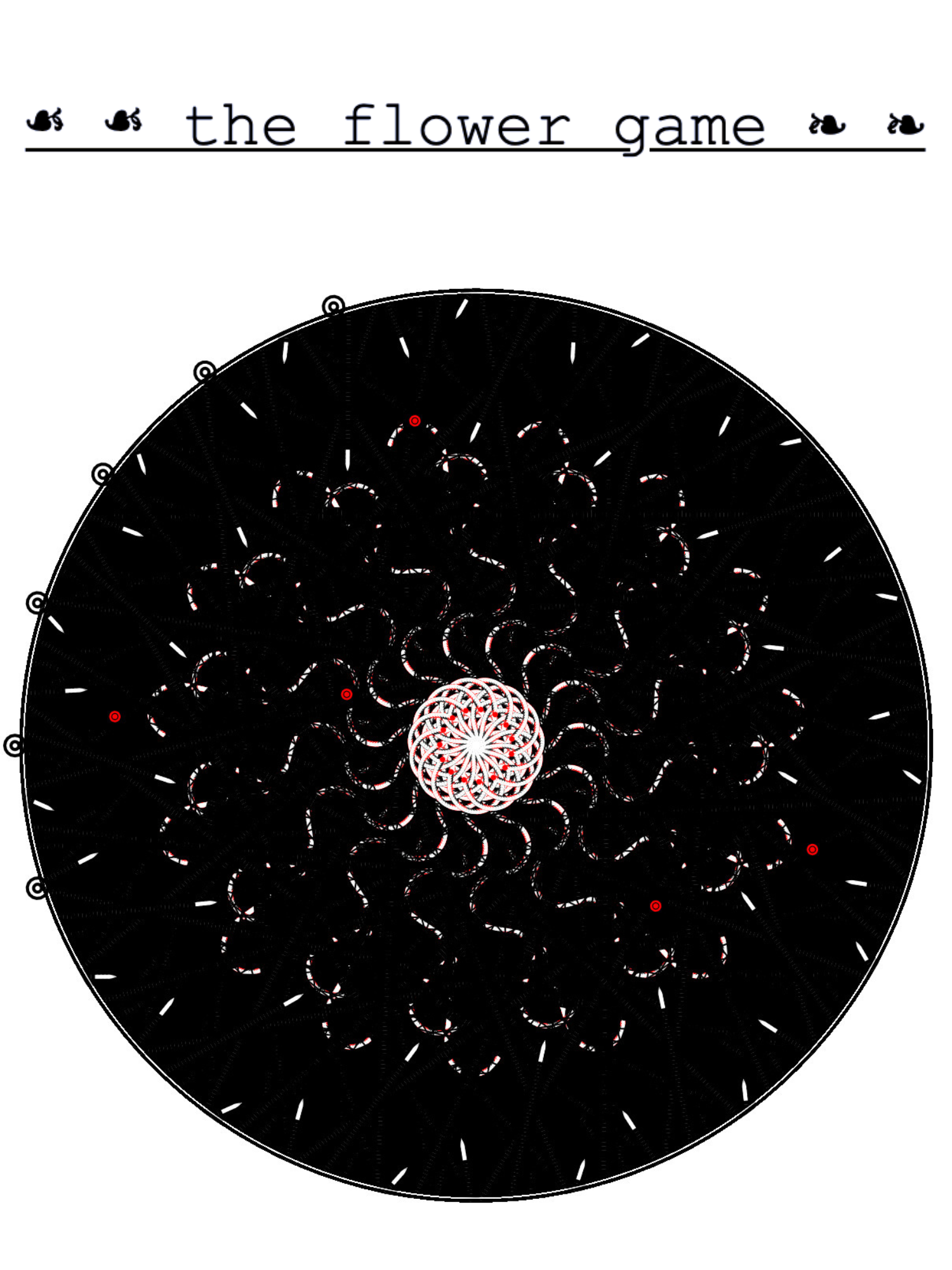 Game cover: Untitled: The flower game