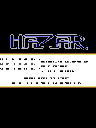 Game cover: Hazar
