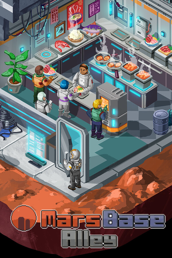 Game cover: Mars Base Alley