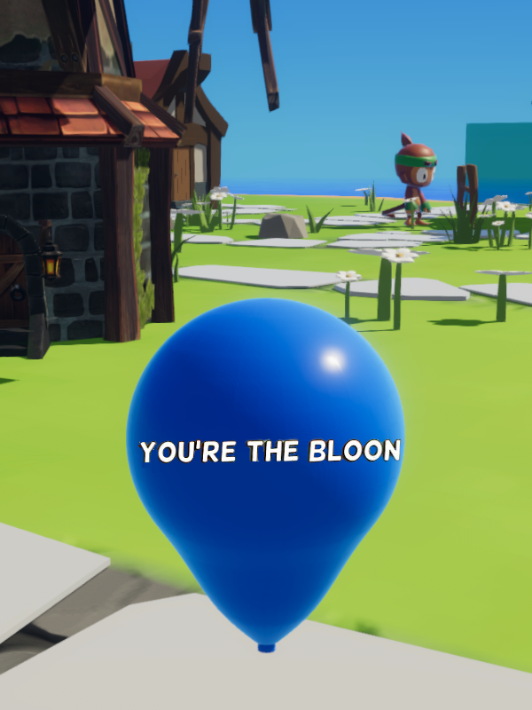 Game cover: Bloons But You're the Bloon