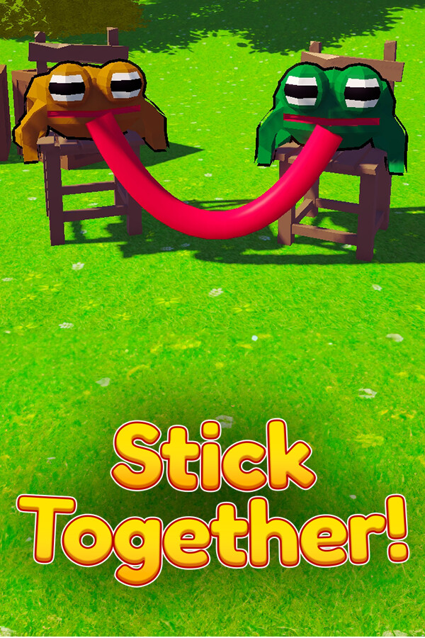 Game cover: Stick Together!: Co-op Frog Parkour