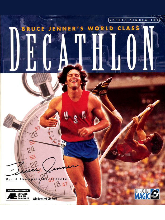 Game cover: Bruce Jenner's World Class Decathlon