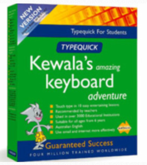 Game cover: Kewala's Typing Adventure