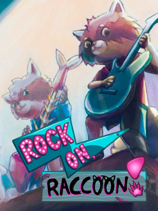 Game cover: Rock On, Raccoon!