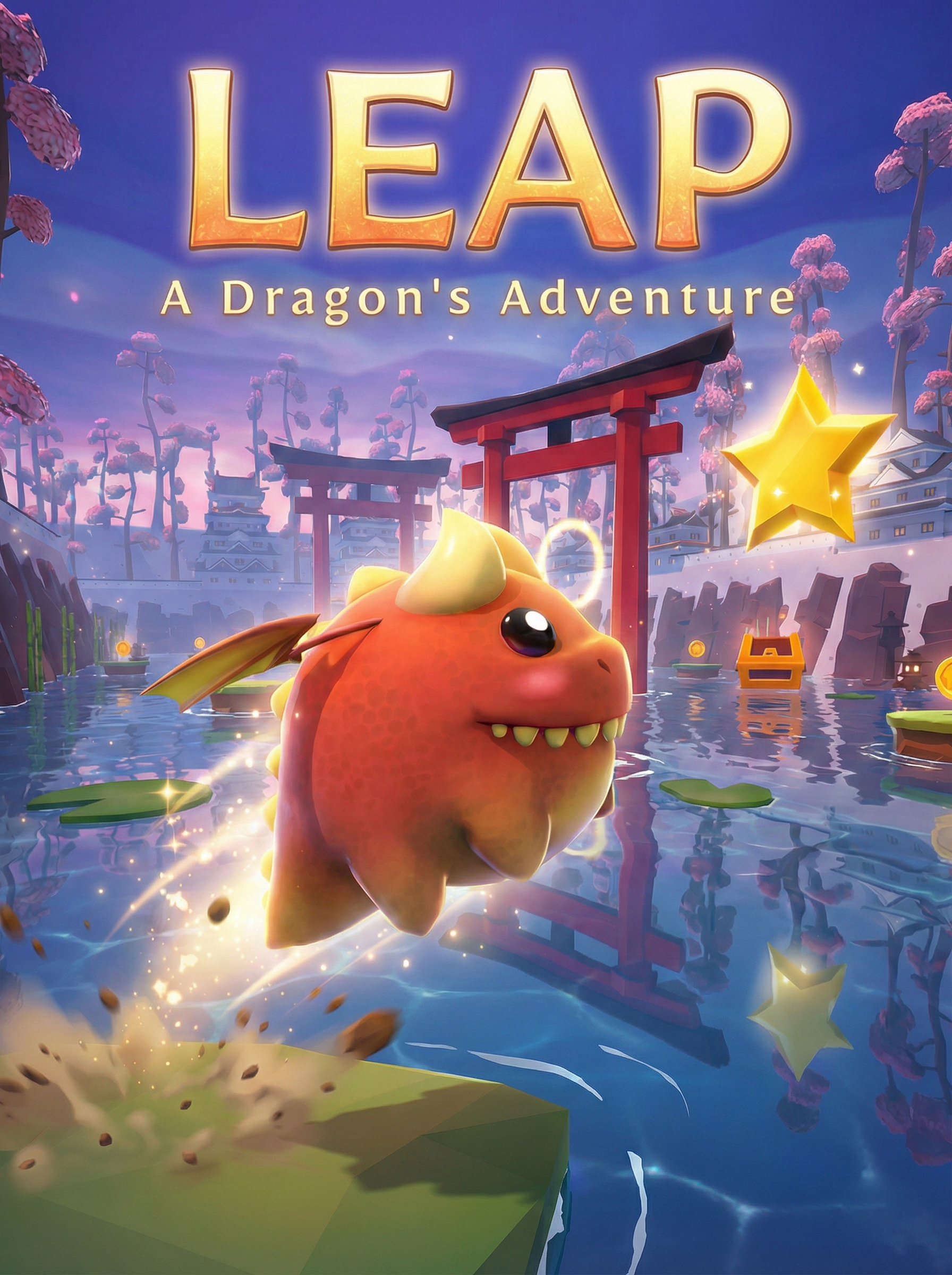 Game cover: Leap: A Dragon's Adventure